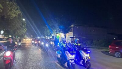 Polisi dan TNI Gencar Patroli, Keamanan Dumai Terjaga