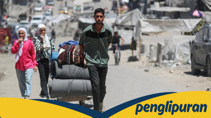 [ judul1 ] Israel Sebut Serangan Terbaru Akan Bikin 1 Juta Warga Gaza Mengungsi, Krisis Kemanusiaan Menyala!