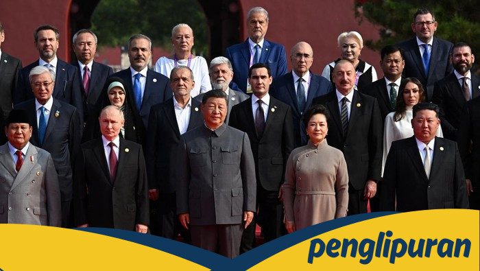 Prabowo Sejajar Putin, Xi Jinping hingga Kim Jong Un di Sebingkai Foto - Alternatif 1
