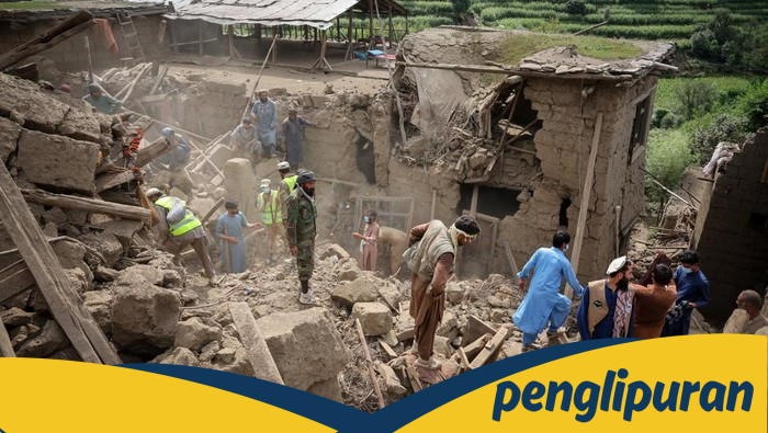 **Korban Gempa Afghanistan Mencecap 2.205 Tewas dan 3.640 Terluka: Kekuatan M 6.0 Guncang Wilayah Timur**