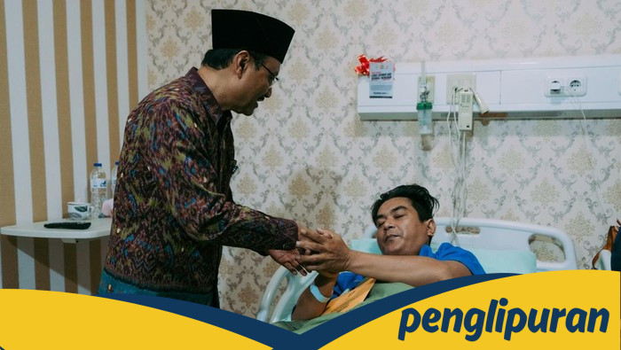 Gus Ipul Beri Santunan, Sorotan pada Korban Unjuk Rasa di RS Polri