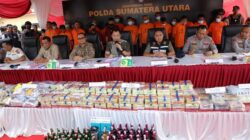Polda Sumut Raih Rekor, Bongkar Narkoba Rp 562 M Selama 2025, 829 Tersangka Jatuh