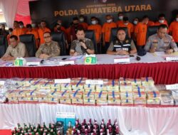 Polda Sumut Raih Rekor, Bongkar Narkoba Rp 562 M Selama 2025, 829 Tersangka Jatuh