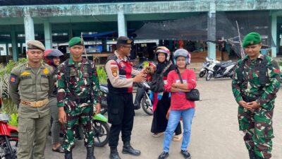 Sinergitas 3 Pilar, TNI-Polri-Satpol PP Patroli Cipta Kondisi di Meranti – Update 1