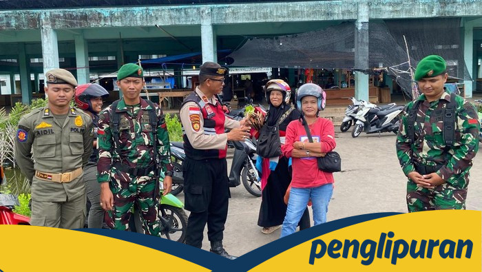 Sinergitas 3 Pilar, TNI-Polri-Satpol PP Patroli Cipta Kondisi di Meranti - Update 1