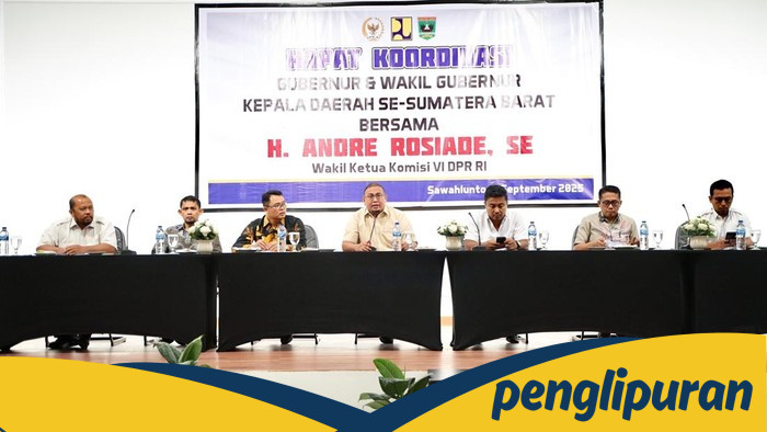 Andre Rosiade Gelar Rakor Strategis dengan Gubernur dan Kepala Daerah untuk Percepatan Pembangunan Jalan di Sumbar