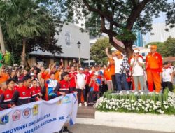 Peringati Hari Olahraga Nasional, Pramono Berambisi DKI Juara Umum PON-Papernas