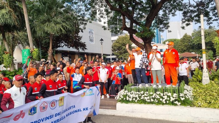 Peringati Hari Olahraga Nasional, Pramono Berambisi DKI Juara Umum PON-Papernas
