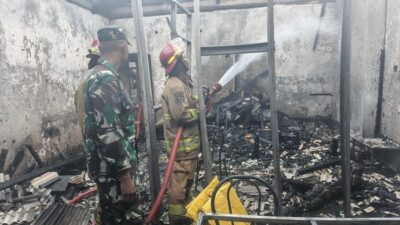 Tragedi Kebakaran Kios Pedagang Pecel Lele di Bogor, Dua Jiwa Hilang dalam Sekejap