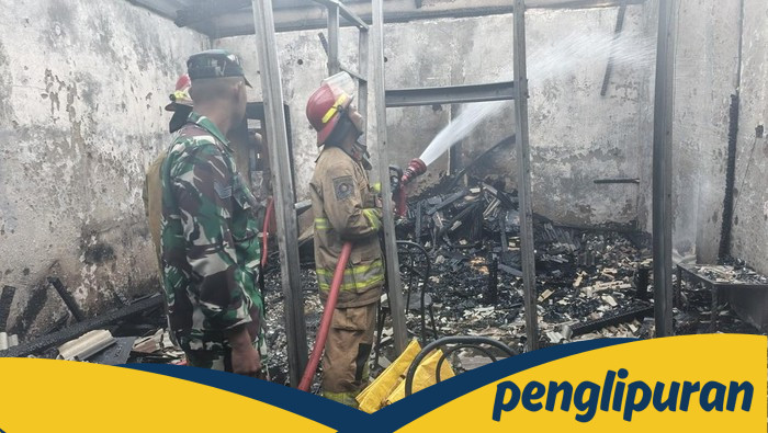 Tragedi Kebakaran Kios Pedagang Pecel Lele di Bogor, Dua Jiwa Hilang dalam Sekejap