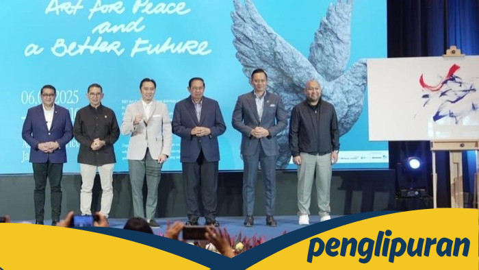 SBY dan Fadli Zon Hadiri Pameran Seni, Sebut Seni sebagai Perdamaian