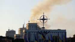 “805 Drone Rusia Hancurkan Gedung Pemerintah Ukraina”