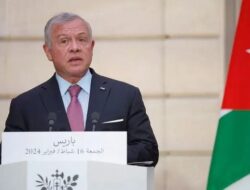 Raja Yordania Berontak: Tolak Israel ‘Caplok’ Tepi Barat!
