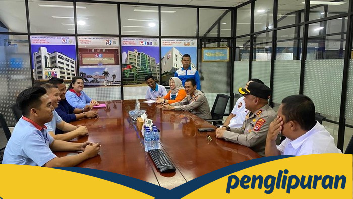 Kapolres Serang Turun Tangan, Pecat Aksi Protes Gaji Telat Buruh PT Lung Cheong