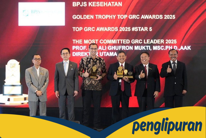 BPJS Kesehatan Curi Perhatian, GRC Implementasi Unggul Dapat Trofi Emas 2025