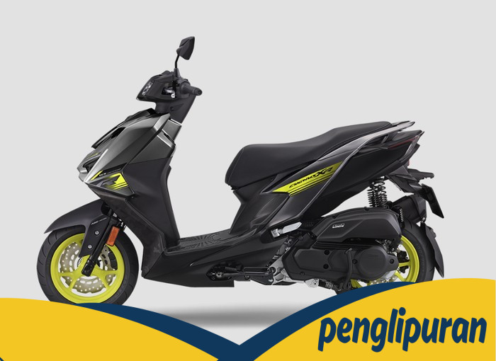 **Spek Skutik Dek Rata Yamaha Penantang Vario 160: Isi Bensin Gak Perlu Buka Jok**