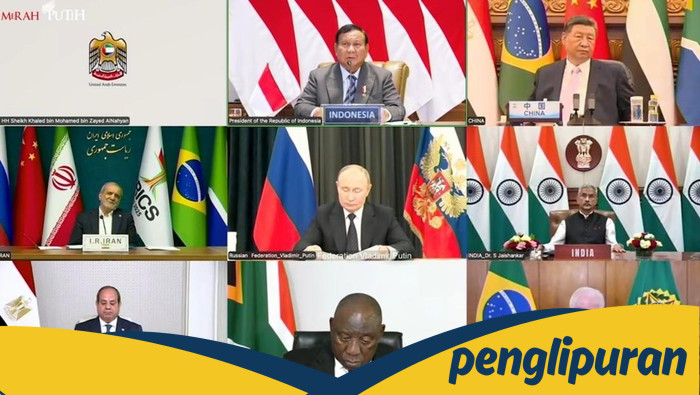 Prabowo Ikuti Forum BRICS Secara Virtual, Xi Jinping hingga Putin Turut Hadir - Update 1