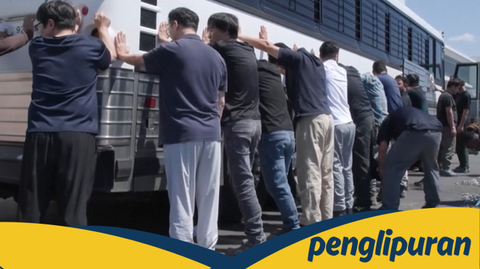 Korsel Kirim Pesawat Charter, Jemput Ratusan Pekerja Ditahan di AS