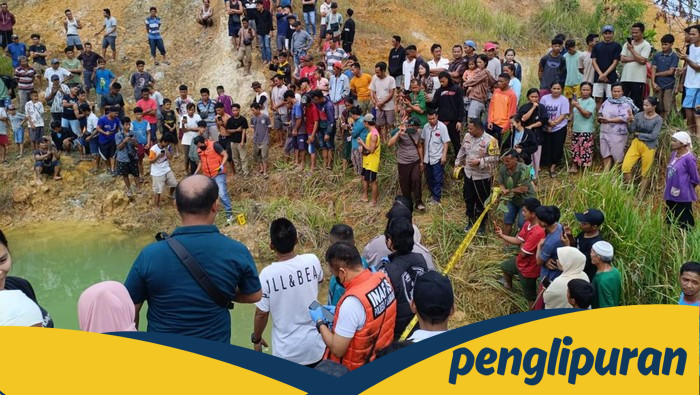 Tragis! 2 Bocah Kakak Adik Tewas dalam Kolam Bekas Galian di Pekanbaru
