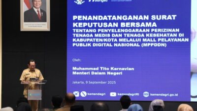 Mendagri: Tenaga Medis Lebih Aman dengan Perizinan Lewat MPPDN!