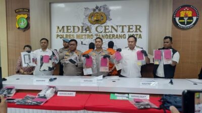 Polisi Ungkap Modus Curi Harta Rp 4,5 M dari WN China di Tangerang!