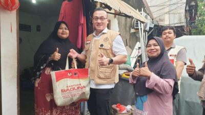 BAGUNA PDI P DKI Jakarta Salurkan Bantuan Ibu Hamil, Cegah Stunting dengan 50 Paket Berkualitas