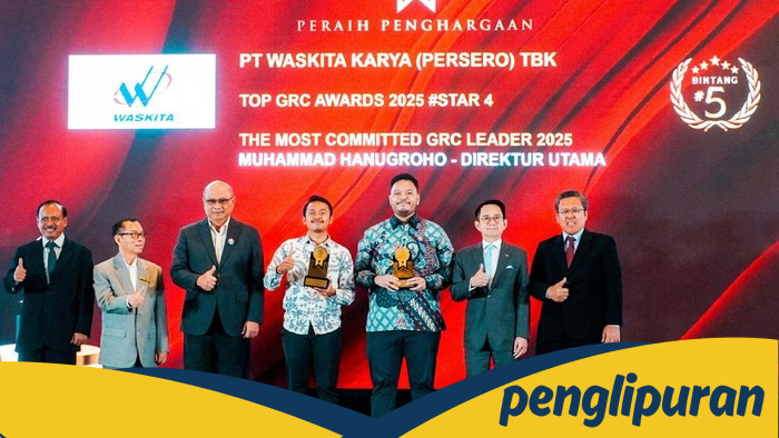Waskita Karya Terapkan Tata Kelola Baik, Meraih Pesona Top GRC Awards 2025