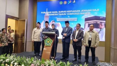 “Survei BPS: Kepuasan Jemaah Haji RI 2025 Mencapai 88,46%, Rekor Baru dalam Sejarah!”
