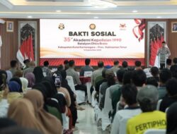 **Polri Dorong Kebaikan, Salurkan 1.500 Paket Bansos di Kukar Kaltim**