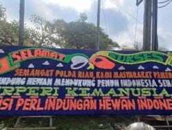 Polda Riau Bongkar Jagal Anjing, Ribuan Bunga dari Komunitas Anjing Menyentuh Hati!