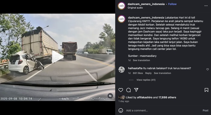 Viral Kecelakaan Maut Honda Jazz Ngebut Berujung Nabrak Bokong Truk: Analisis Teknis dan Fakta Di Balik Kejadian