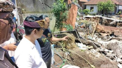 Banjir Menerjang Rumah di Badung Bali, Warga Klaim Sungai Dikaveling secara sembarangan
