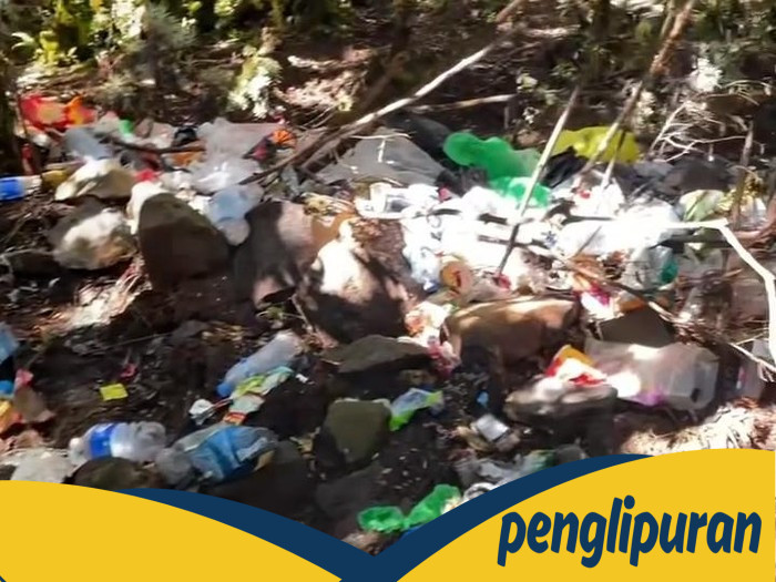**Gunung Gede Pangrango Diliputi Sampah Usai Libur Panjang, Para Pendaki Dinilai Tak Bertanggungjawab!**
