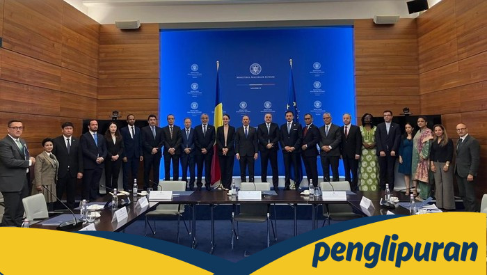 Dubes RI dan Negara-negara OKI di Rumania Gelar Aksi Kecam Israel, Solidaritas Internasional Menyala!