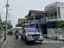 Polantas Menyapa di Meranti, Kawal Ambulans Jenazah ke Pemakaman: Kisah Haru di Balik Pelayanan Publik