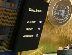 [Harapan Baru untuk Palestina Usai Majelis PBB Kompak Dukung Resolusi]