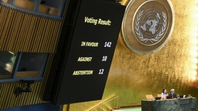 [Harapan Baru untuk Palestina Usai Majelis PBB Kompak Dukung Resolusi]