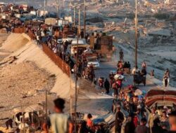 Israel Terus Serang Gaza, 62 Orang Tewas—6.000 Warga Mengungsi dalam Sehari: Krisis Berkepanjangan atau Perang Tanpa Akhir?