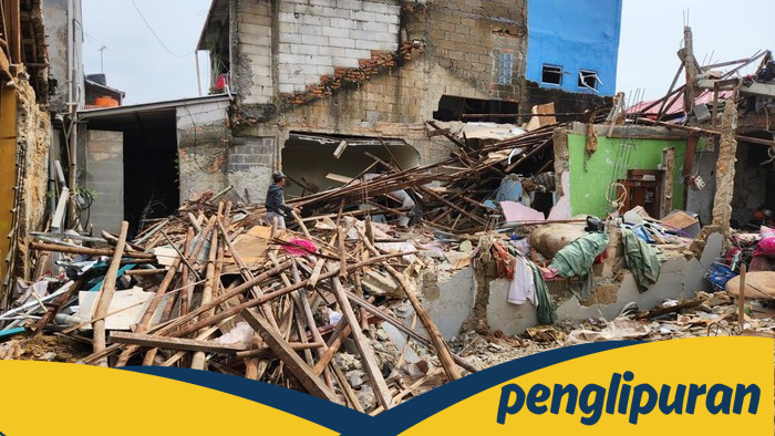 **20 Rumah Hancur dalam Ledakan Gas Pamulang, 3 Runtil!**