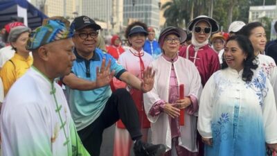 “Momen Pratikno Ikut Jajal Tai Chi, Olahraga Seni Bela Diri yang Menjadikan Kesehatan Lebih Menyenangkan”