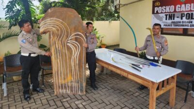 4 Bocah di Tangsel Diamankan Usai Diduga Bikin Sajam untuk Tawuran, Ancam Kebahagiaan Masyarakat