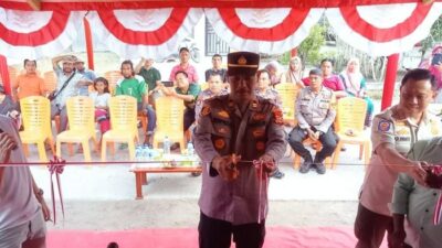 Polres Dumai Beri Nafas Segar Keamanan dengan Green Satkamling