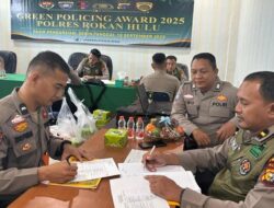 Polres Rohul Sodorkan 12 Bhabin Kandidat Green Policing Awards: Langkah Progresif untuk Masa Depan yang lebih Hijau!