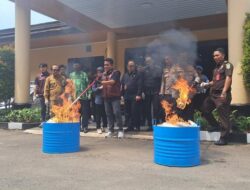 **Polda Banten Musnahkan 7,61 Kilo Sabu-Ganja dan 42 Ribu Butir Obat Keras, Lindungi Generasi Muda**