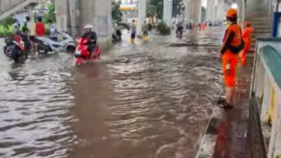 Viral Banjir Ciledug Raya Cipulir, BPBD Konfirmasi Sudah Surut