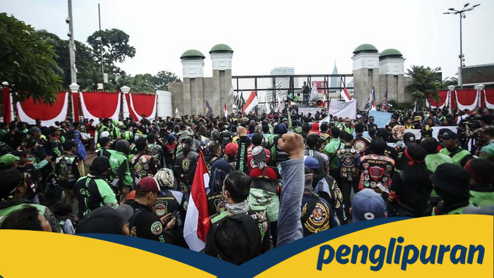 Demo Ojol Gegerkan DPR-Kemenhub Hari Ini, Rekayasa Lalin Jadi Fokus!