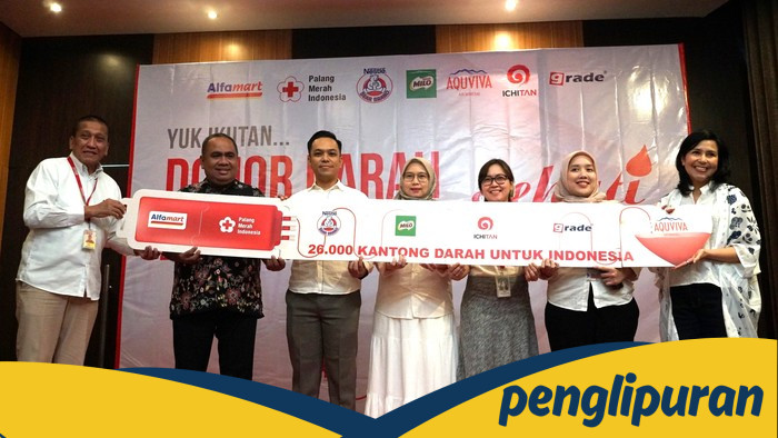 Alfamart Dorong Solidaritas dengan Donor Darah di 34 Kota, Target 26 Ribu Kantong