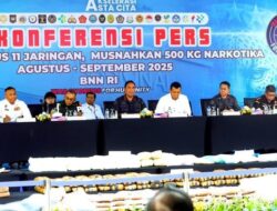Tindak 11 Jaringan Narkoba, BNN Cegah Kerugian Ekonomi Negara Rp 130 M – Update 1