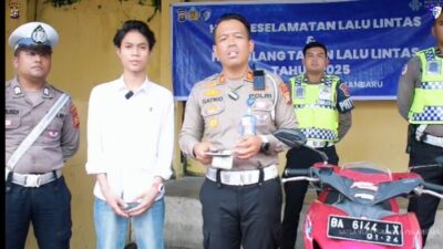 “Senangnya Rangga Motornya yang Hilang di Padang Ditemukan di Pekanbaru”