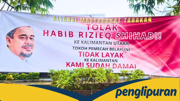Tarakan dalam Kebakaran Emosi: Panitia Buka Suara Soal Penolakan Kedatangan Habib Rizieq